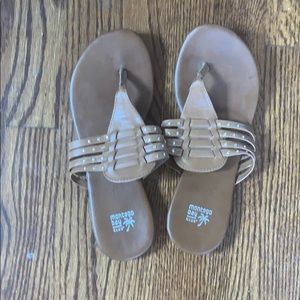Brown sandals